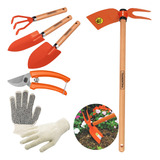 Conjunto Jardinagem 5 Peças Tramontina + Luva Brinde