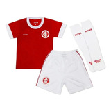 Conjunto Juvenil Menino Internacional Camisa+ Bermuda+