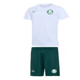 Conjunto Juvenil Palmeiras 1914 Camiseta Calção Licenciado