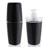 Conjunto Kit Banheiro Lavabo Porta Sabonete Líquido E Escova
