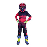 Conjunto Kit Calça + Camisa Ims Infantil Army Vermelho