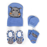 Conjunto Kit Recém Nascido Roupinha P/ Bebê Menino Enxoval