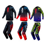 Conjunto Kit Roupa Asw Image Meta 24 Motocross Trilha Enduro