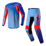 Conjunto Kit Roupa Motocross Alpinestars Fluid Lucent 2024 