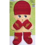 Conjunto Luvas Meias E Touca Bebes - 3 Unidades Maternidade