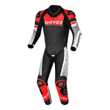 Conjunto Macacao Moto Couro Ride Shiver Promo Superbike 2024