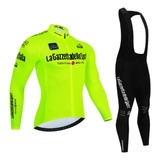 Conjunto Masculino Speed Biking Camisa E Calça Almofada 9d