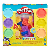 Conjunto Massinha Play Doh Letras -