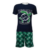 Conjunto Menino Infantil Verão 1/2/3/4/6/8 Anos Promoção