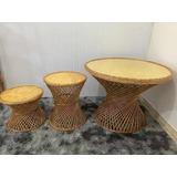 Conjunto Mesa Calice Três Unidades