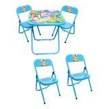 Conjunto Mesa Infantil C/ 4 Cadeiras