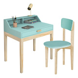 Conjunto Mesa Mesinha E Cadeira Teen