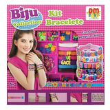 Conjunto Miçangas Kit Bracelete Biju Collection