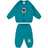 Conjunto Moletom Bebê Menino Malwee Kids Ref. 116651