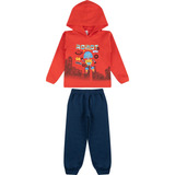Conjunto Moletom Infantil 1 A 3 Anos Meninos E Meninas