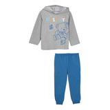Conjunto Moletom Infantil Malwee Kids Urso Fechado Menino