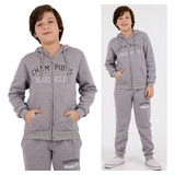  Conjunto Moletom Juvenil Com Calça E Blusa De Frio Grosso