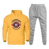 Conjunto Moletom Plus Size Masculino E Feminino Atlhetic
