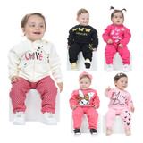 Conjunto Moleton Infantil De Inverno Roupa Kit 3 Peças Frio