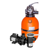 Conjunto Motobomba Nautilus De Piscina Com Filtro F350 Nbf-1
