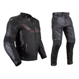 Conjunto Motoqueiro Jaqueta Calça Texx Falcon V2 Impermeavel