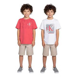 Conjunto Original Calvin Klein Infantil 3 Peças
