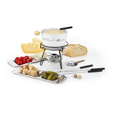 Conjunto Para Fondue Swiss 8 Peças Queijo Chocolate - Forma