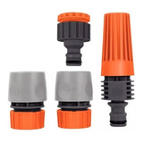 Conjunto Para Irrigação Com Engates Rápidos E Esguicho 4 Peças Tramontina