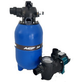 Conjunto Para Piscina Filtro Acf30 + Bomba Lepono 1/3cv 220v