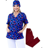 Conjunto Pijama Cirúrgico Scrub Hospitalar Privativo 