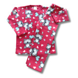 Conjunto Pijama Infantil Feminino Soft Longo