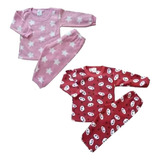 Conjunto Pijama Soft Infantil Inverno Menino Menina 4/6/8