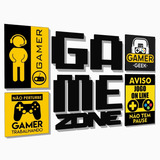 Conjunto Placas E Letras Game Zone