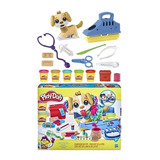 Conjunto Play-doh Kit Veterinário Pet Shop