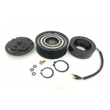 Conjunto Polia Embreagem Compressor Caminhão Scania 10pk 24v