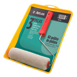 Conjunto Prático De Pintura C/ Garfo | Bandeja | Rolo Atlas