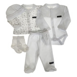 Conjunto Prematuro Branco Saída Maternidade 100%