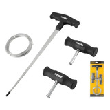 Conjunto Removedor De Para-brisas C/ Cordoalha - Vonder