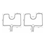 Conjunto Resistência Elétrica Forno Fischer Diplomata 127v