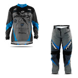 Conjunto Roupa Calça Camisa Motocross Trilha Insane Piloto