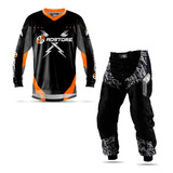Conjunto Roupa Calça Camisa Motocross Trilha Pro Tork Insane
