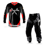 Conjunto Roupa Calça Camisa Motocross Trilha