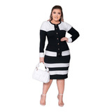 Conjunto Saia Lapis E Blaser Moda Evangélica Plus Grand G1g3