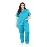Conjunto Scrub Pijama Cirúrgico Hospitalar Plus Size G6 G7