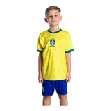 Conjunto Seleção Brasileira Camisa E Shorts