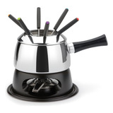 Conjunto Serviço Fondue Aço Inox Para Carnes Cervinia Forma