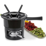 Conjunto Serviço Kit Para Fondue 1l Viena 4 Garfos Forma