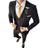 Conjunto Social Ternos Masculinos Slim Fit (paletó E Calça)