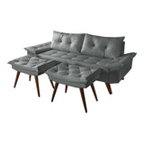 Conjunto Sofa Bariloche 3 Lugar +