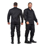 Conjunto Tatico Calça E Gandola Preta Impactus